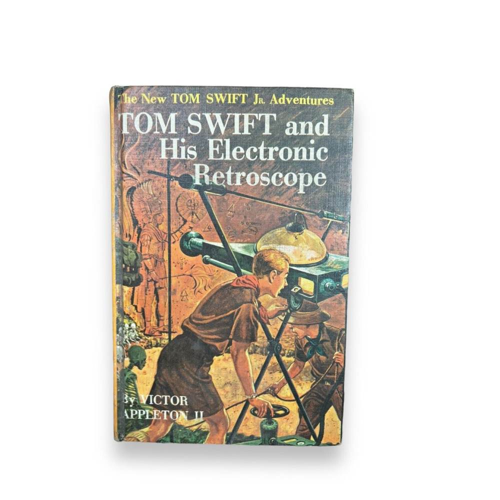 TOM SWIFT AND HIS ELECTRONIC RETROSCOPE By Victor Appleton II 1959 Hardcover #14